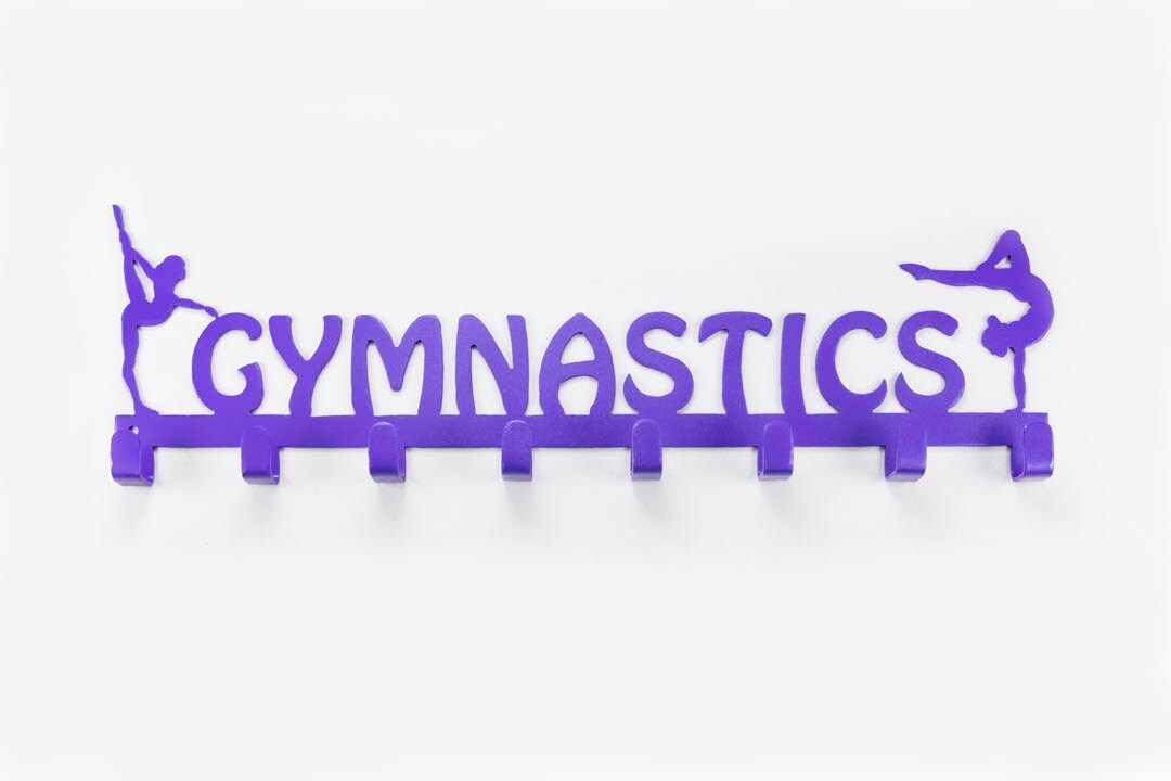 Gymnastics Medal Display Gymnastics Medal Hooks Gift for Gymnast