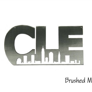 Cleveland, CLE Skyline - Etsy