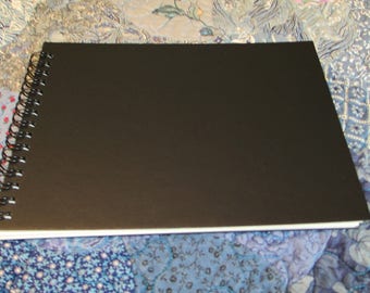 New! WATERCOLOR JOURNAL 5.5"X 7.5" – 15 pages Arches 140# cold press paper - spiral bound sketchbook - sketching - travel - journaling