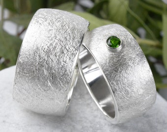 Attractive handmade partner rings