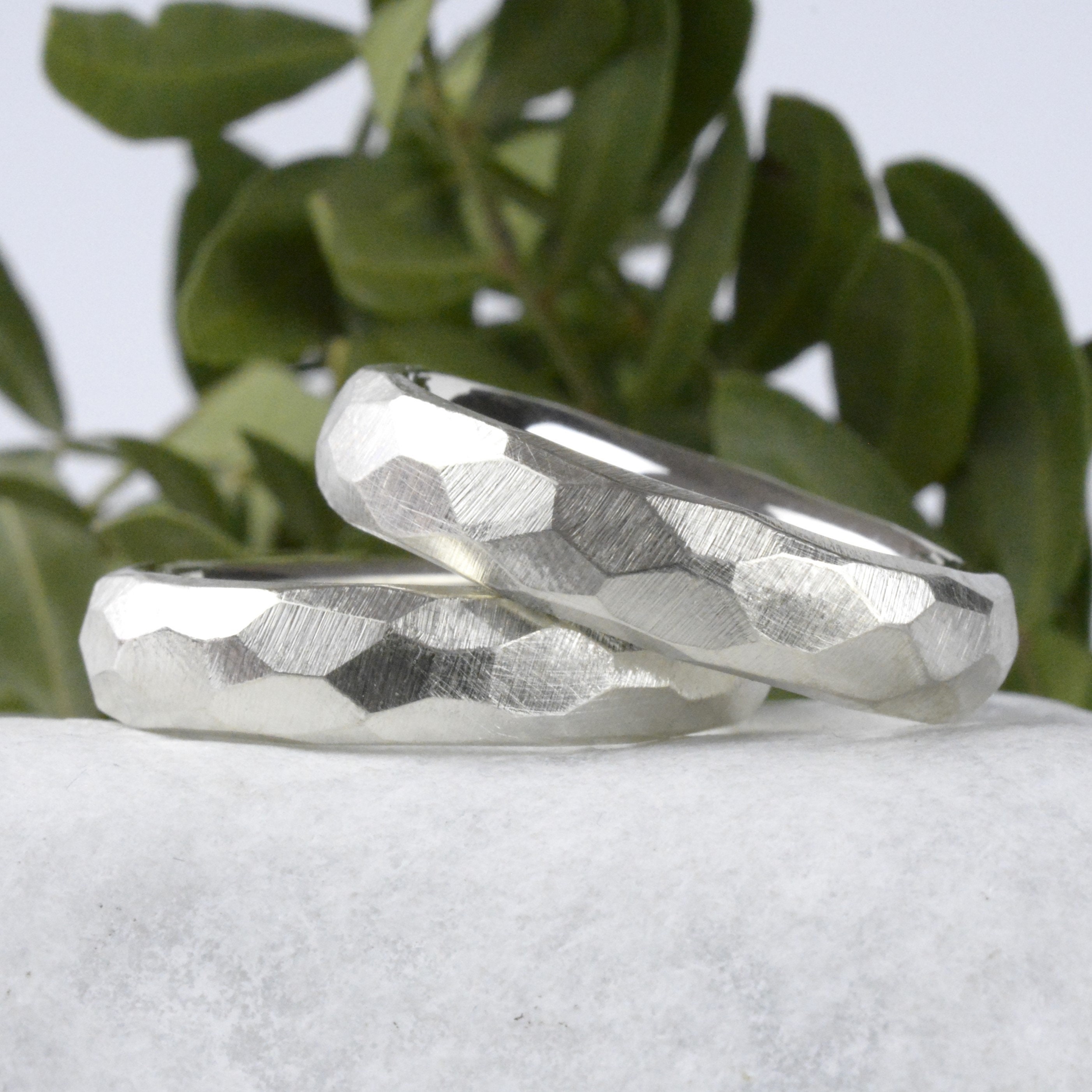 Stilvolle Echte Sterling Silber Ring Solide Punziert 925 - Foto 10