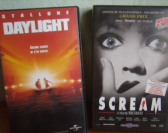 Daylight and Scream (VHS) 1996, French