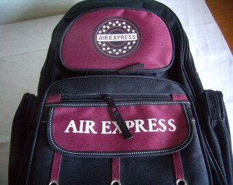 Sac à dos, sac d'école, sac à roulettes, besace, sac ordinateur, cartable, sacoche, Vintage 1990