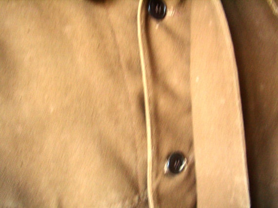 années 1960, français veste travail imperméable brun,veste train, conducteur de train, brun,veste taille L/XL e93379 années 1960, français veste travail imperméable brun,veste train, conducteur de train, brun,veste taille L/XL e93379