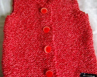 Gilet Sans Manche Bebe Etsy France