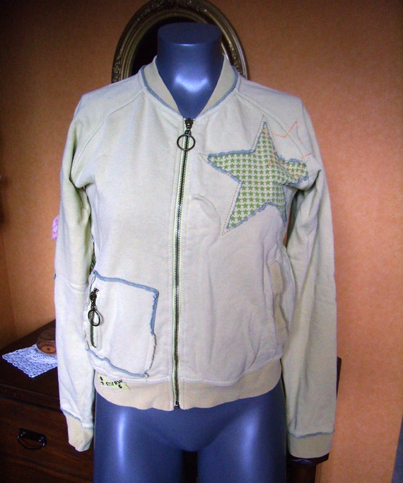 converse green jacket