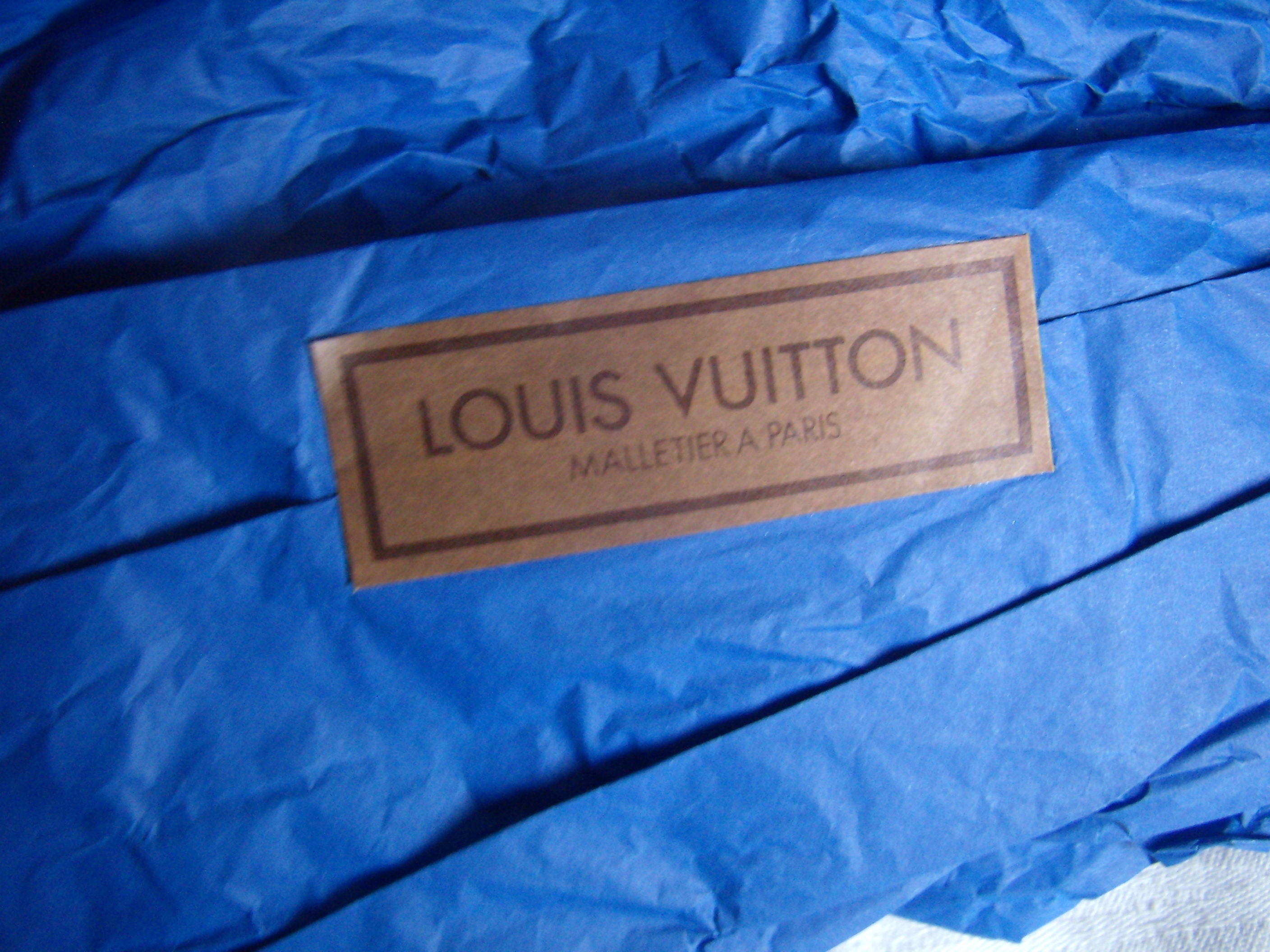 Vintage Louis Vuitton Empty Box with Drawer Storage - Ruby Lane