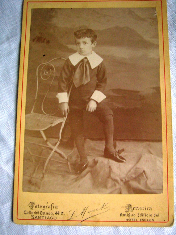 Victorian Portrait Fabric Blocks Chic Shabby Aged Photos Sepia Lot of 6