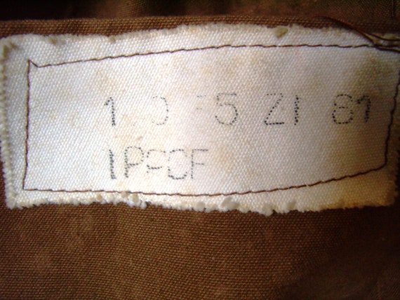 années 1960, français veste travail imperméable brun,veste train, conducteur de train, brun,veste taille L/XL e93379 années 1960, français veste travail imperméable brun,veste train, conducteur de train, brun,veste taille L/XL e93379