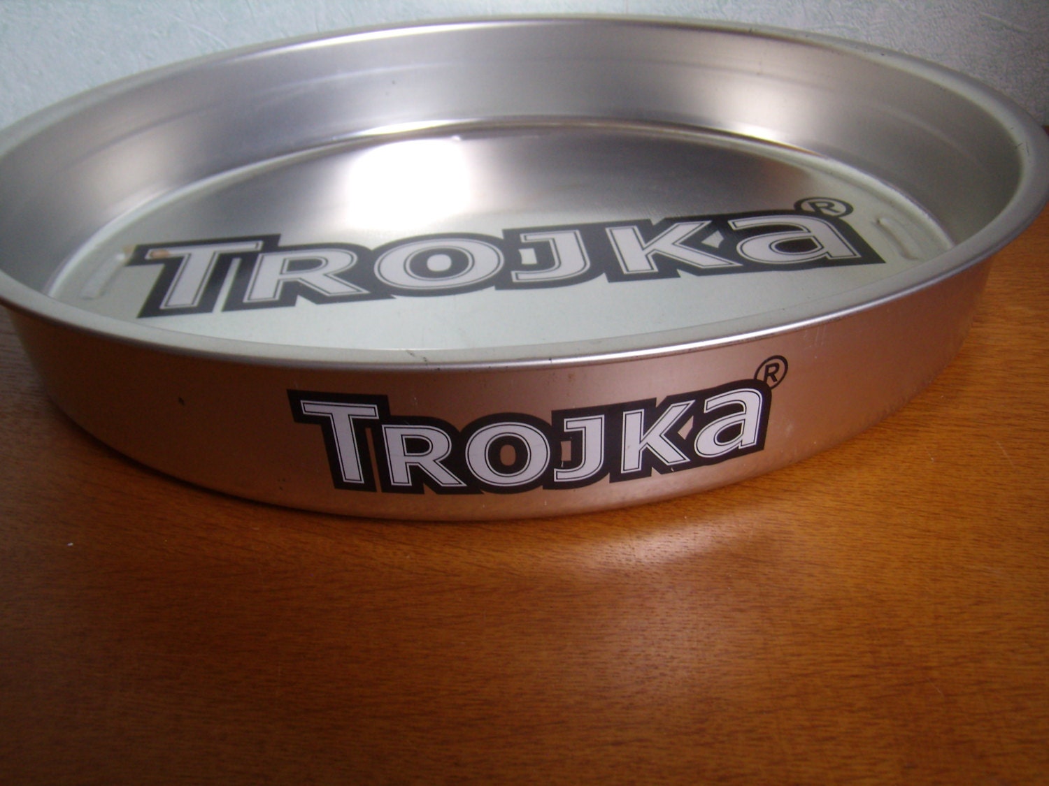 Véritable Plateau de Bar, Grand Service Aluminium, Vintage 1980, Trojka, Plateau Vodka Suisse,