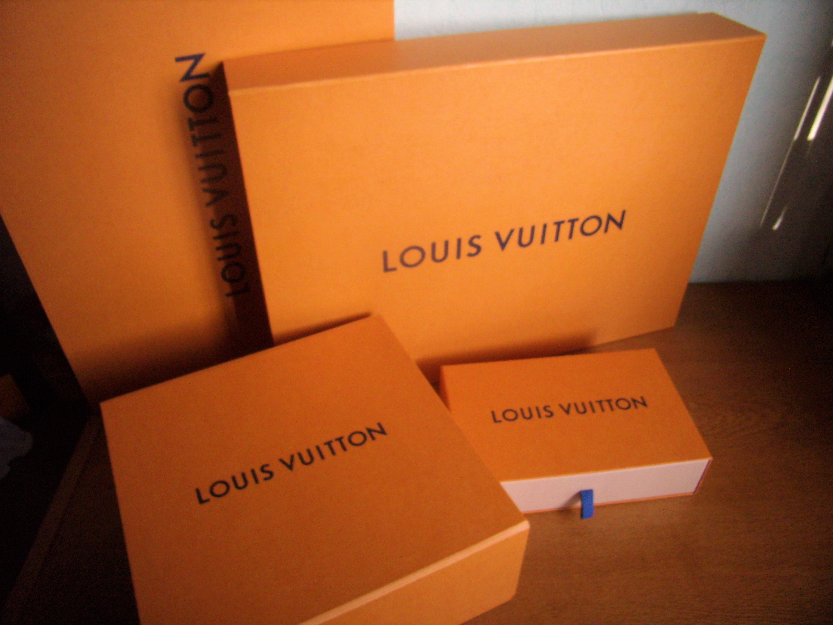 Boites rigides vide Louis Vuitton box vintage Original - Etsy 日本
