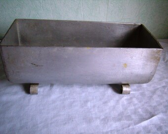 VINTAGE French, clay mold, mold Bowl, Made in France, aluminum, Decoration kitchen, 1940