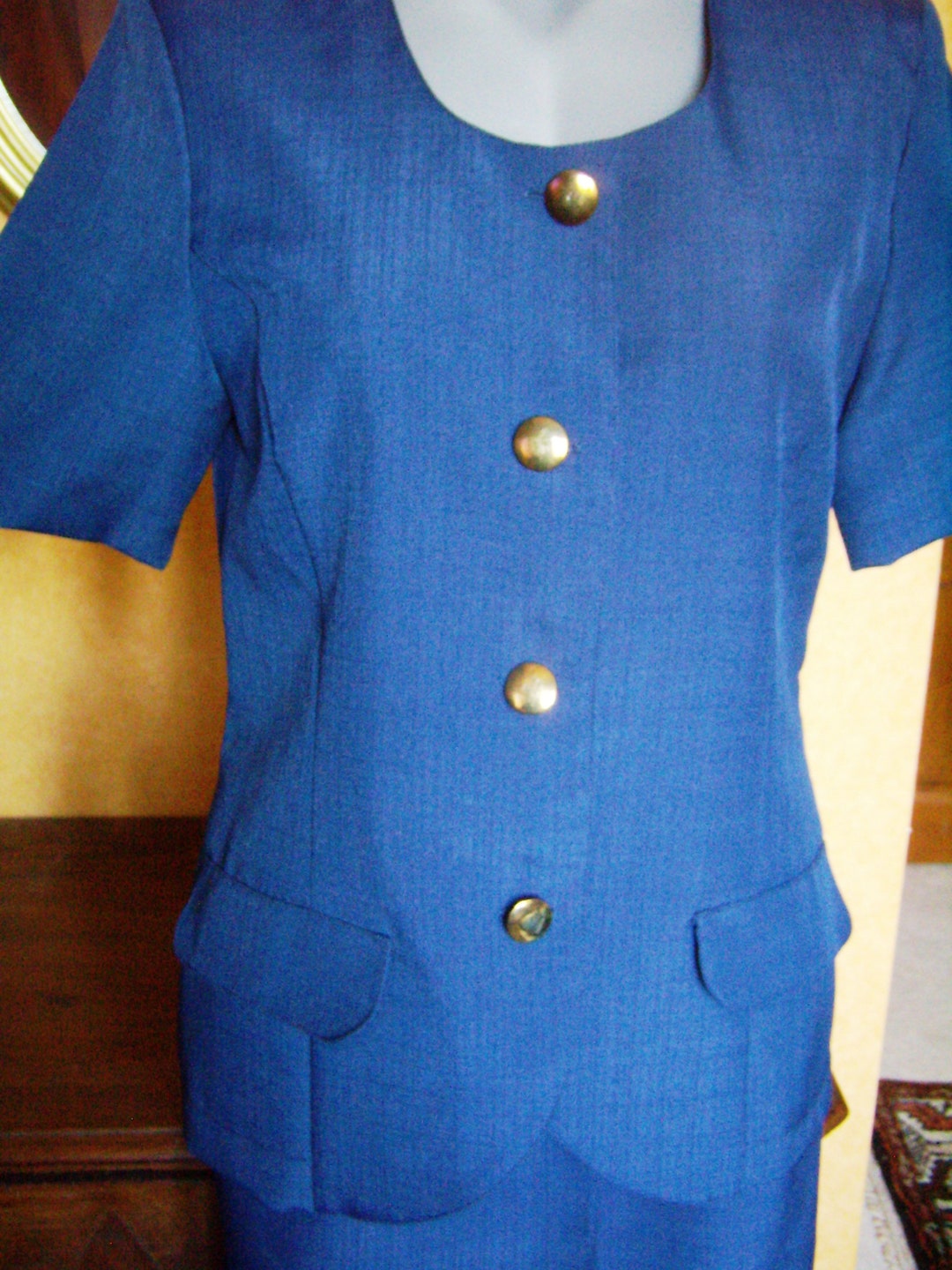 Summer Suit Jacket and Straight Skirt Women's Set Etsy