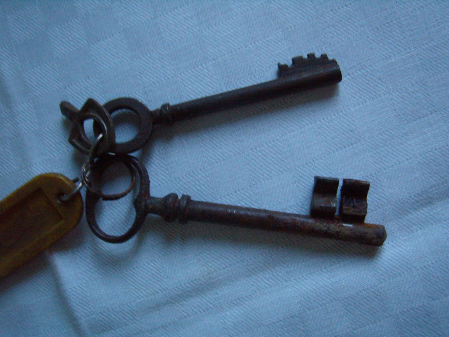 Squelette, Clés Français Antique X 2, Grandes Clés, Environ 1900