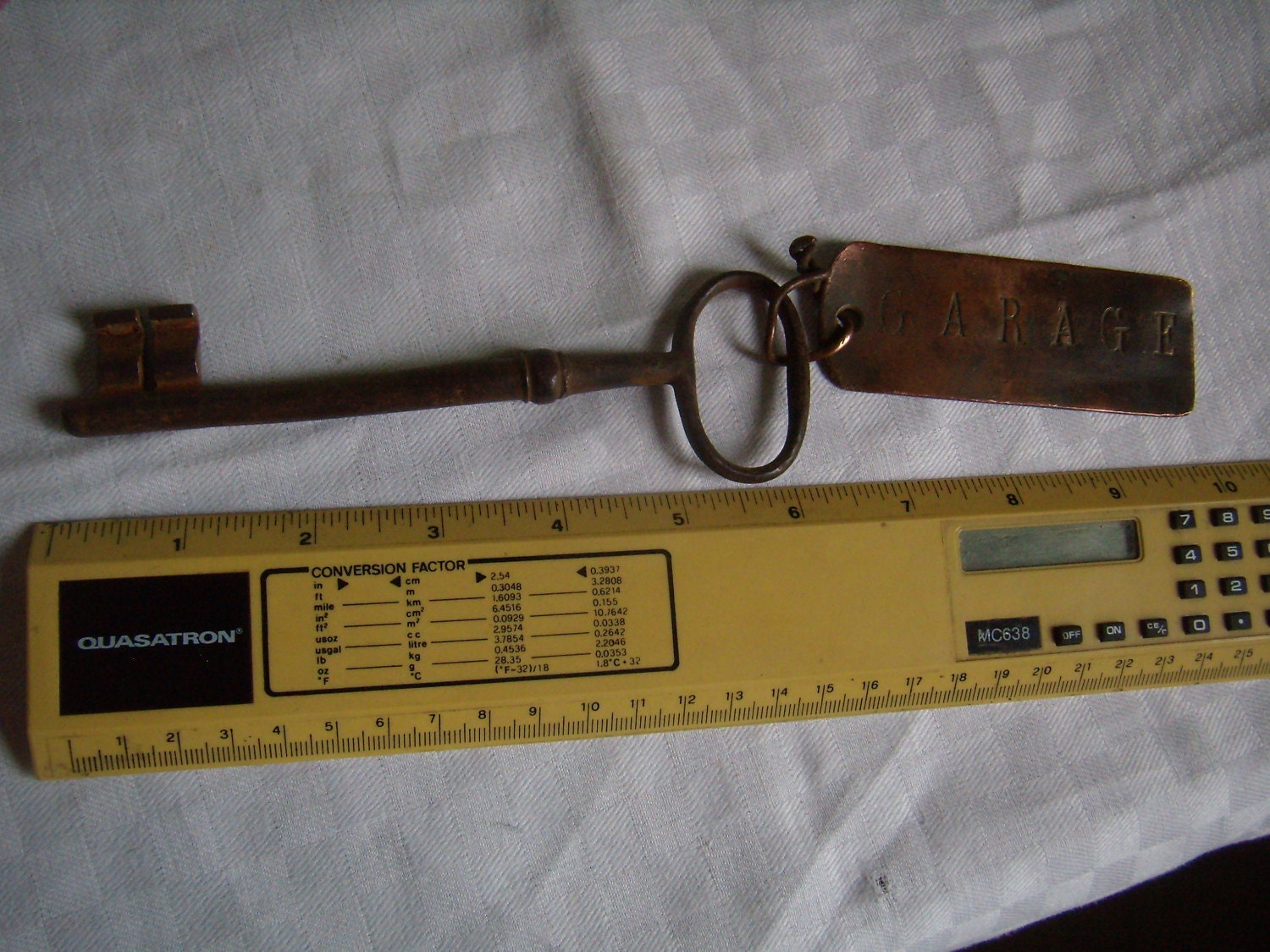 Grande Clé Antique, French Country, Chateau Antique Doorkey, Rouillée Ancienne, Énorme Rustique, Ant