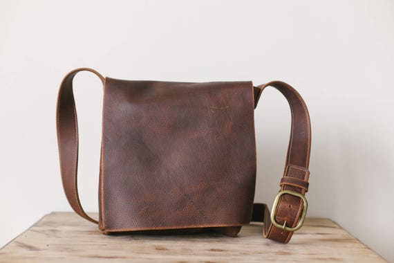 kodiak leather messenger bag