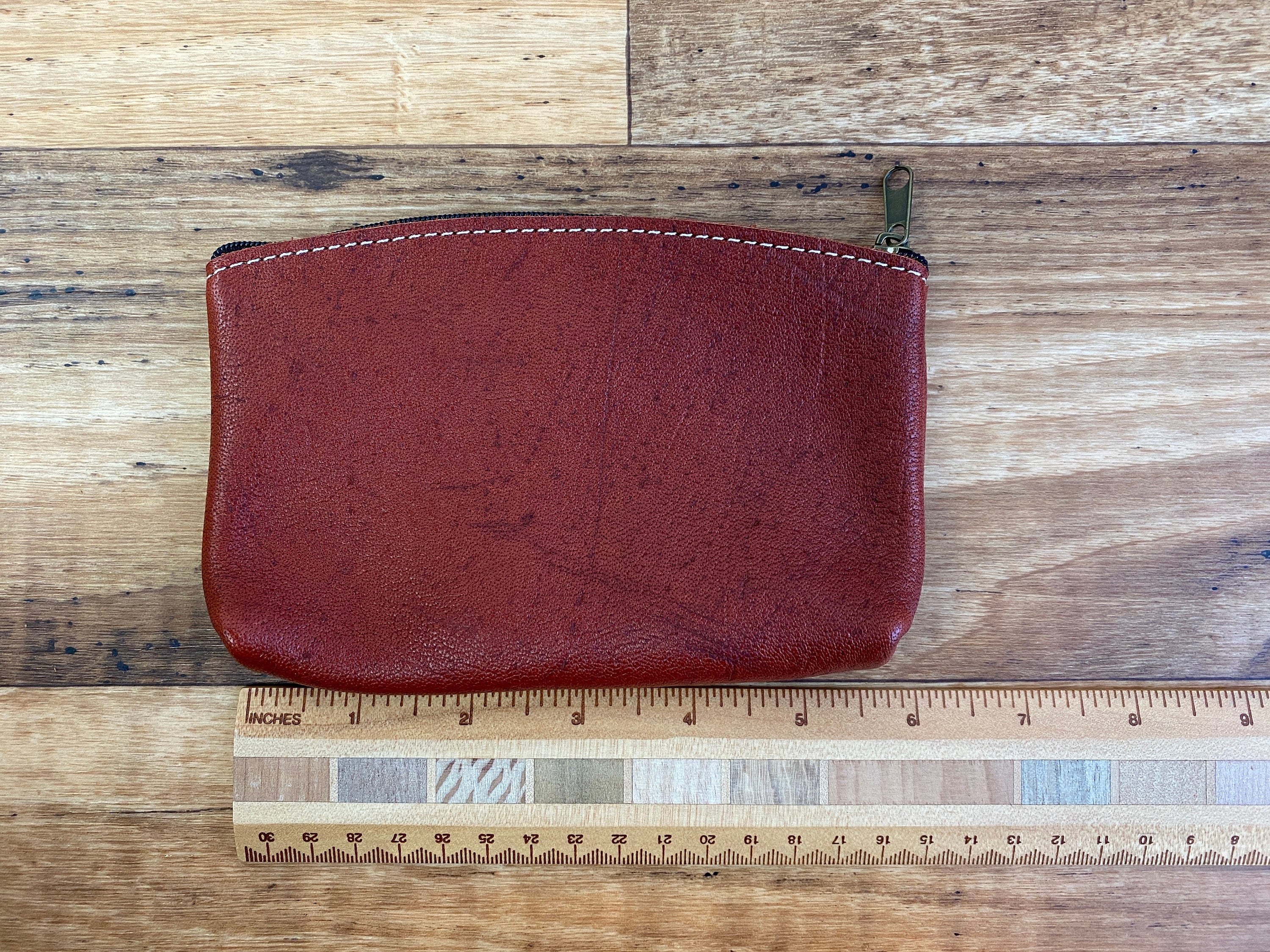 zippered money pouch