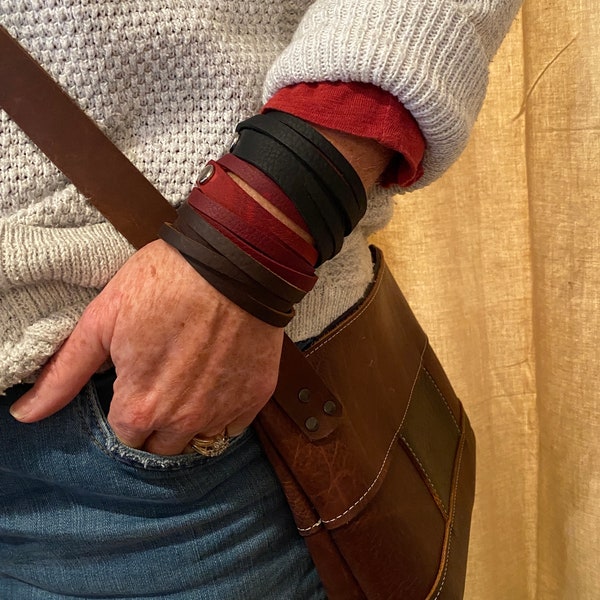 Leather Wrist Wrap Etsy