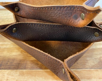 Leather Valet Tray | Kodiak Leather