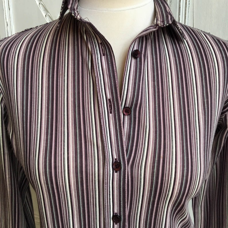 Vintage Jaeger Ladies Shirt/blouse 1970s Purple - Etsy