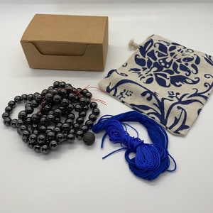 Make Your Own Mala Kit - Hematite