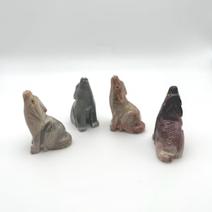 Handmade Wolf Spirit Animal – Crafted in Peru