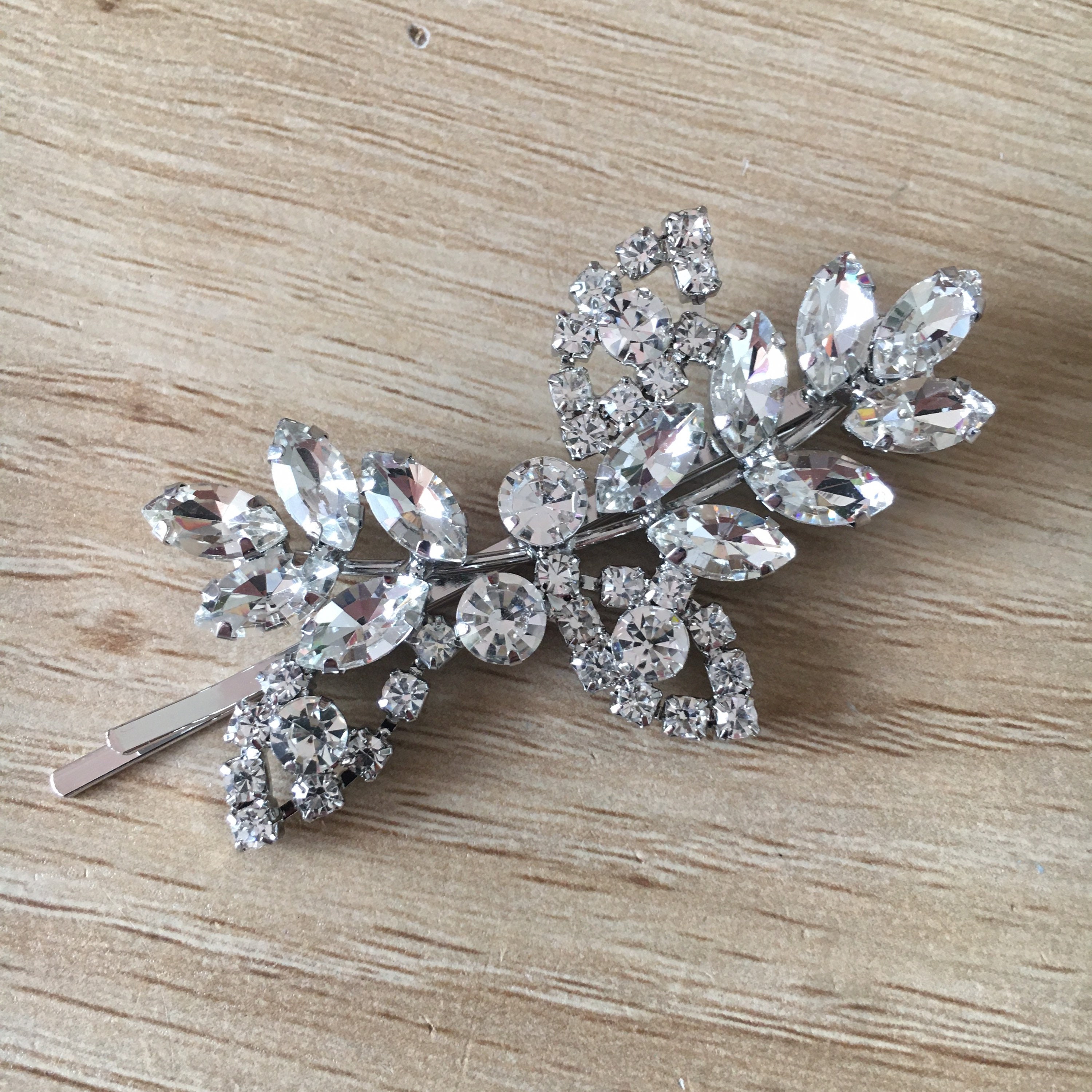 Wedding Bridal Bridesmaid Mother of the bride Hair clip Etsy
