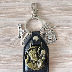 Travel Safely St Christopher Keyring Charm Perfect for Adventurous Souls and New Ute Drivers A Thoughtful Gift for Protection on the road