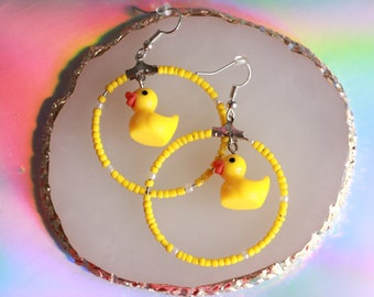 Rubber Ducky Earrings