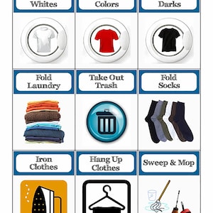 CHORE BINDERS! A chore card binder system that develops personal responsibility