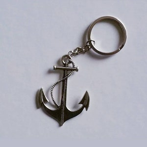 Aqua79 Sparkling Blue Rhinestone Nautical Anchor Keychain - With Lobster Clasp For Keys & Bags - View #11
