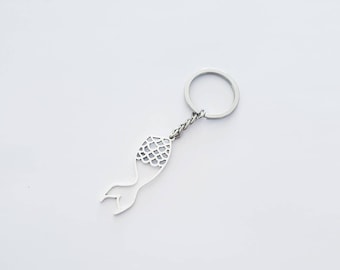 Mermaid Tail Keychain, Mermaid Keychain, Mermaid Accessory, Mermaid Zipper Pull, Mermaid Purse Accent, Mermaid Trinket, Gift for Girl