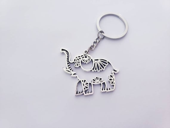 elephant keychain