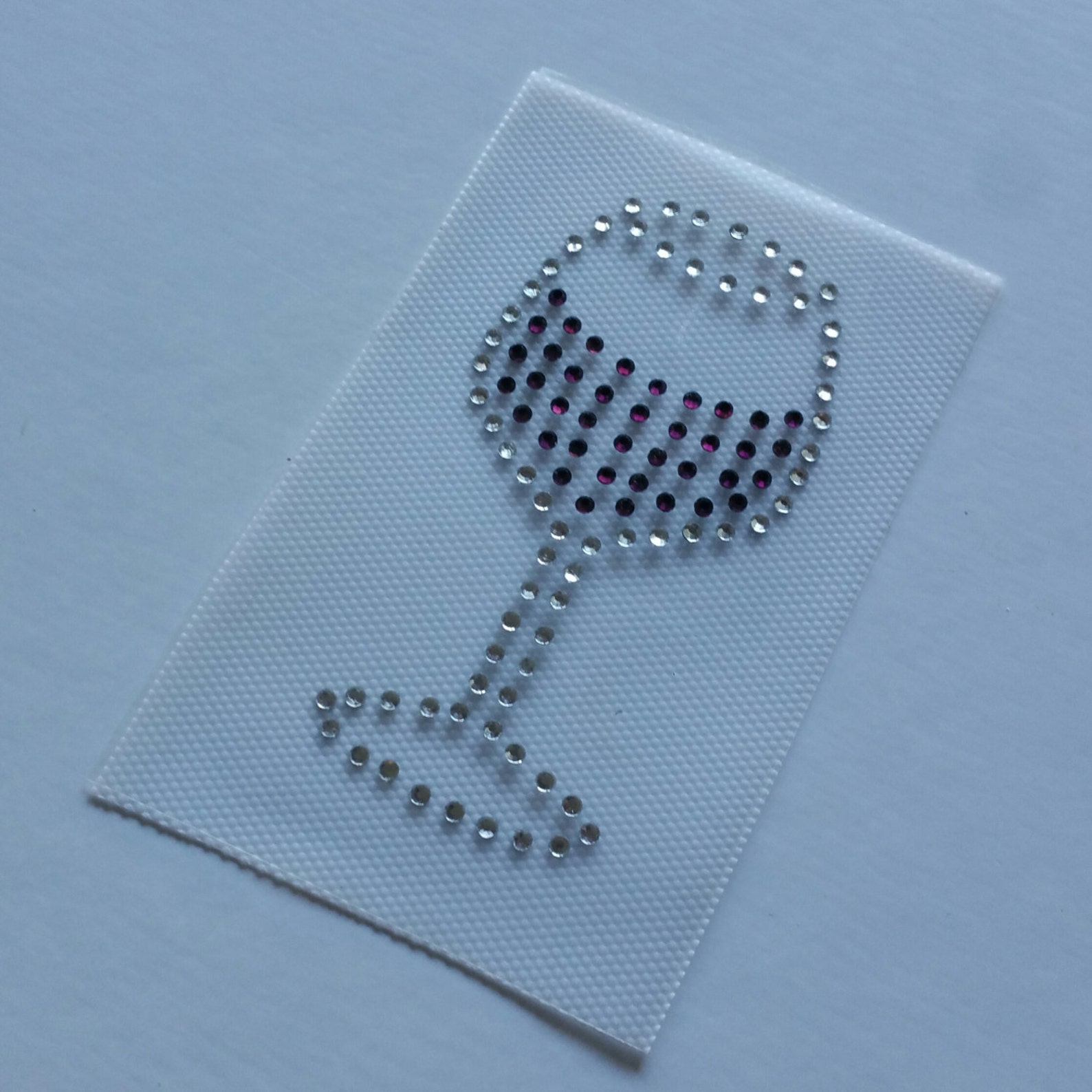 Wine Goblet Appliqué Wine Glass Applique Drink Appliqué Etsy