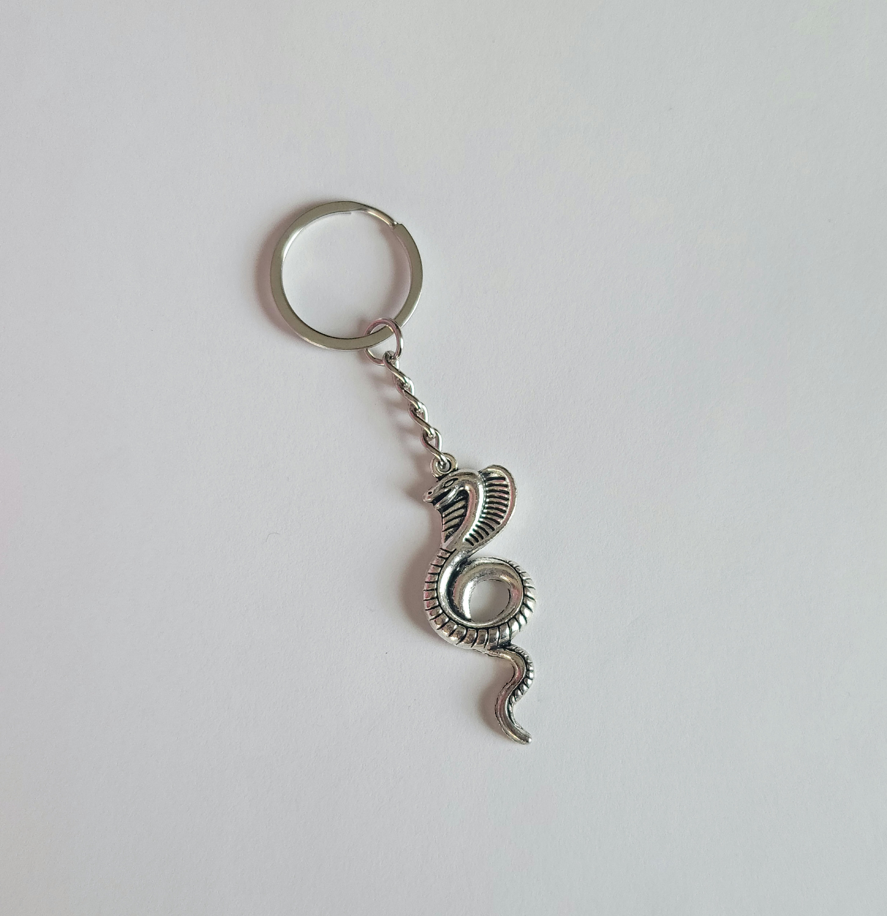 Snake Key Pin Snake Keychain, Serpent Snake Keychain, Cobra Keychain, Animal Keychain ...
