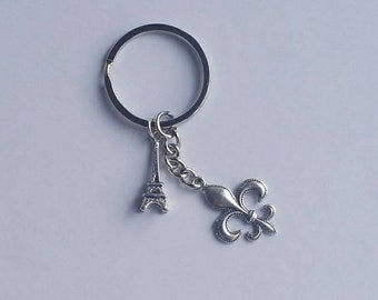 Fleur de Lis Silver Key Holder 百合リリーフレア✦ Fleur de Lis Silver Key Holder 百合リリーフレア✦ Fleur de Lis