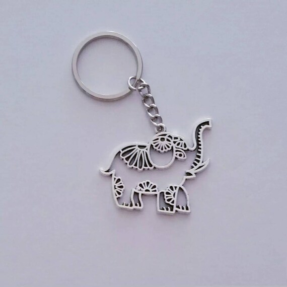 Metal Elephant Keychain is the symbol of Thailand for Gift /& Accessory