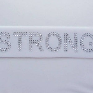 Aplique de nombre personalizado, letras de diamantes de imitación de doble línea BOLD, palabra de diamantes de imitación, nombre de hierro en diamantes de imitación, nombre de bricolaje Bling, parche personalizado