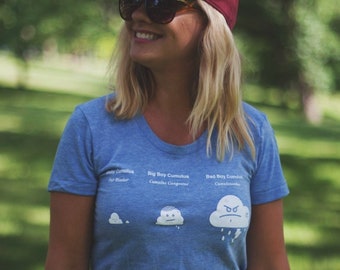 Cute Women's Cloud T-Shirt