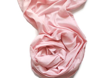 Cotton gauze scarf for women Organic cotton scarf Pink cotton scarf Cotton shawls and wraps Cotton anniversary