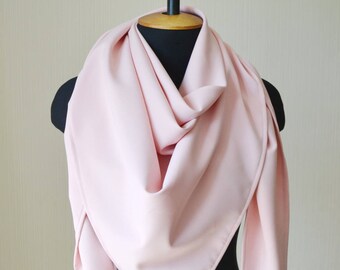 bridal wrap pink wedding scaf bridal cover up triangle hijab womens scarves pink shawl wedding shawl wrap pink gift birthday gift for her