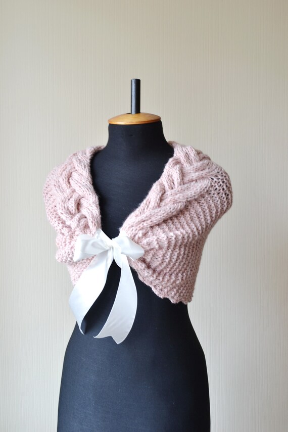 blush color shawl