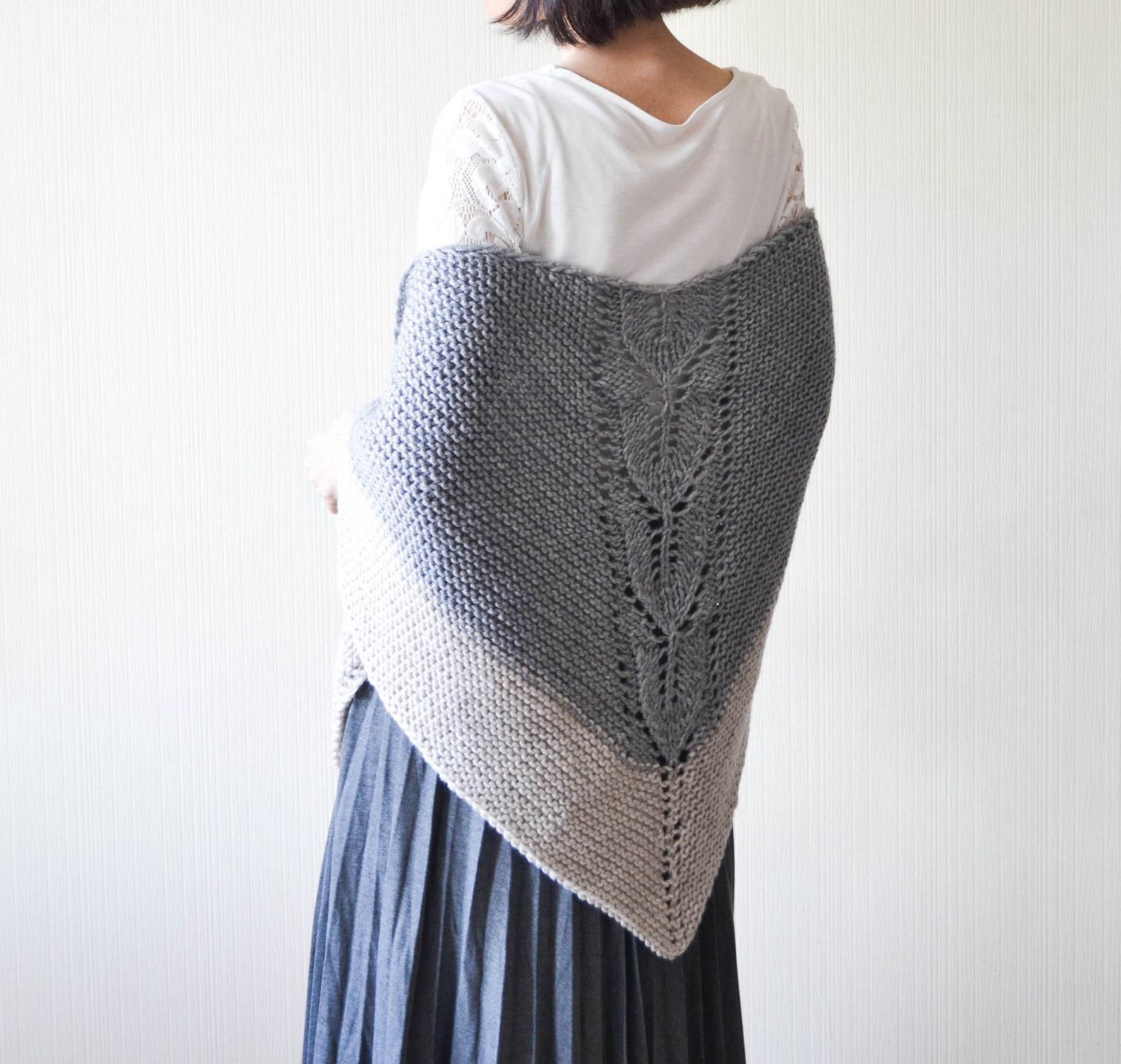 wool knitted shawls