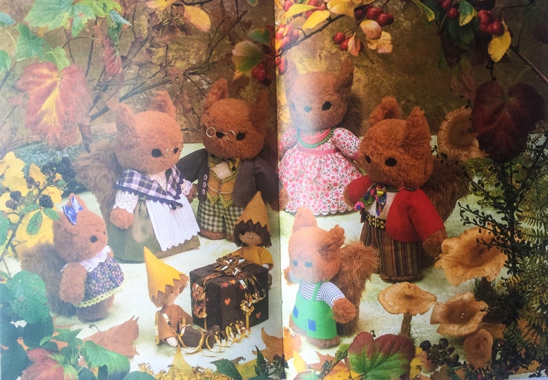 The Blackberry Hollow Cuddly Toy Book Valerie Janitch 1st Etsy