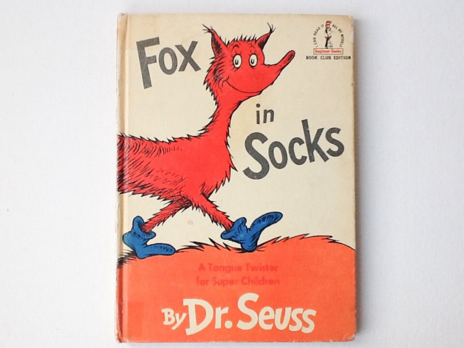 Vintage Fox in Socks Book Dr Seuss Hardback Beginner Books Etsy