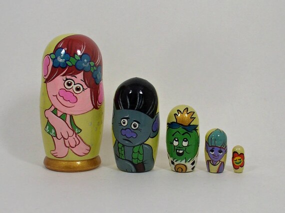 trolls nesting dolls