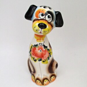 RUSSIAN GZHEL Porcelain Figurine DOG  #0216
