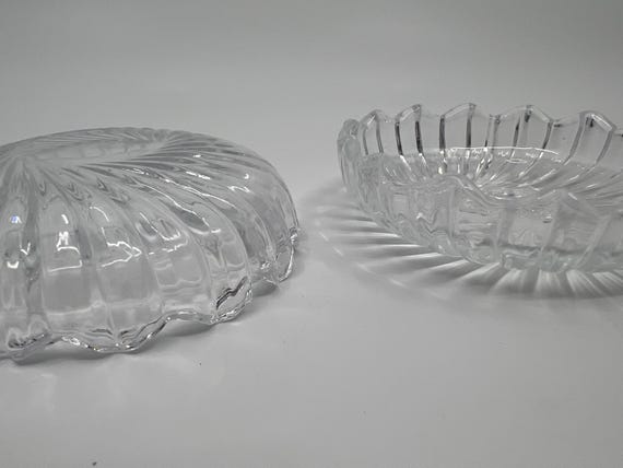 Vintage 24% Lead Crystal Trinket Dish | Ring Dish - image 7