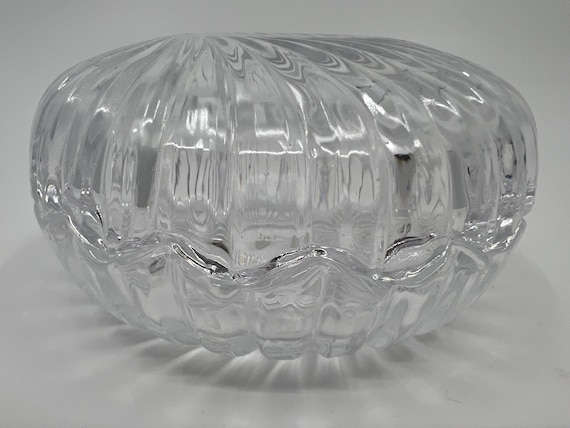 Vintage 24% Lead Crystal Trinket Dish | Ring Dish - image 5