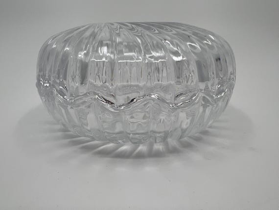 Vintage 24% Lead Crystal Trinket Dish | Ring Dish - image 1